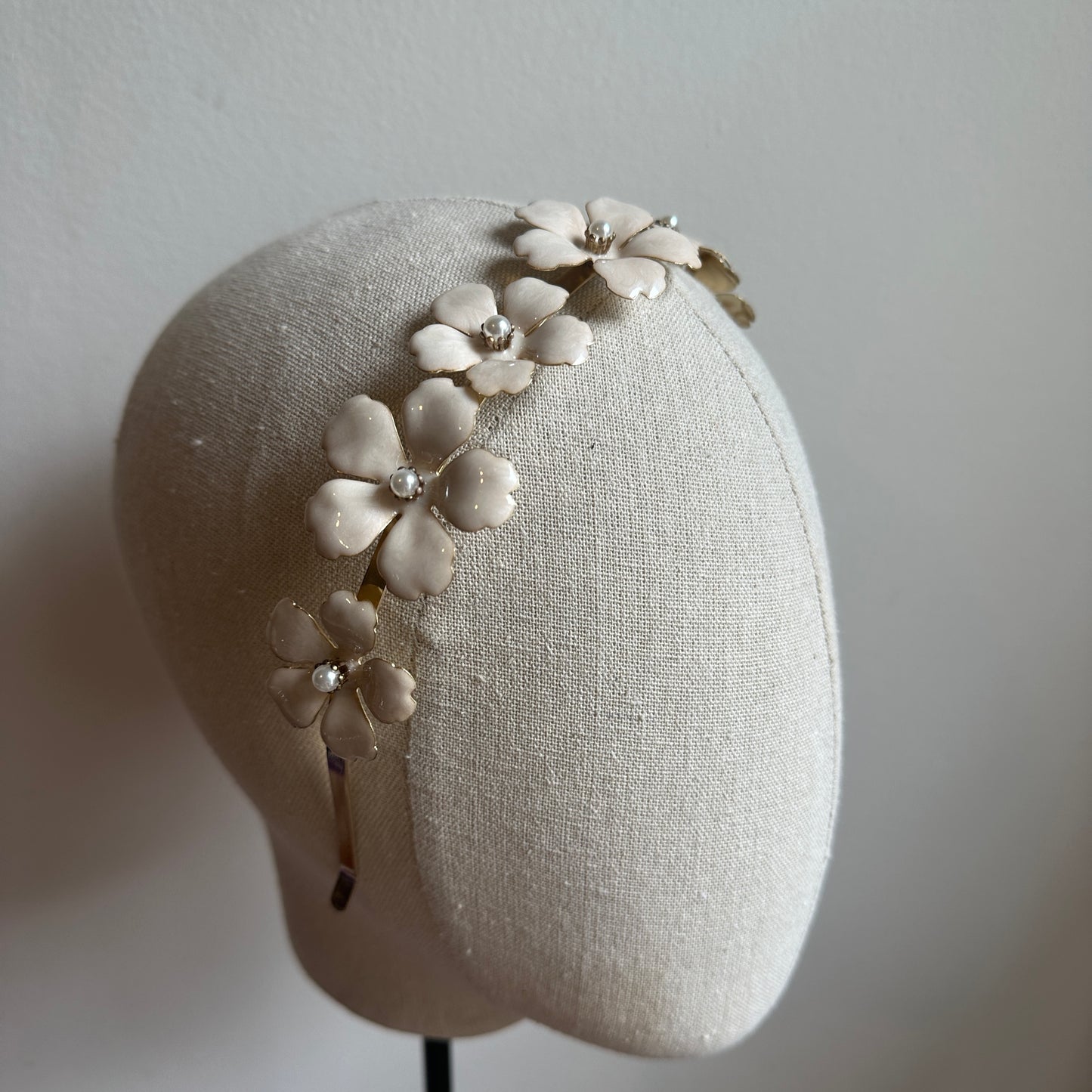 BLOSSOM headband - white