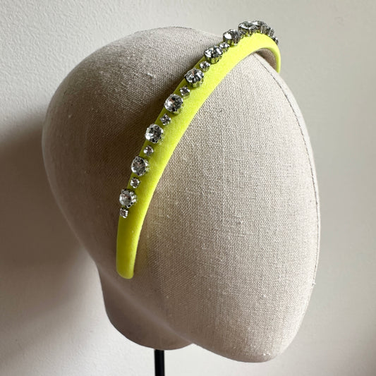 GEM headband - yellow