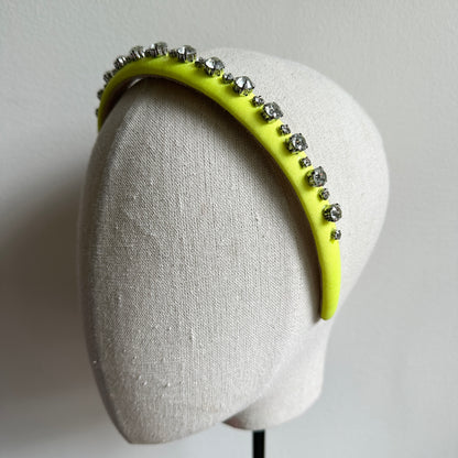 GEM headband - yellow