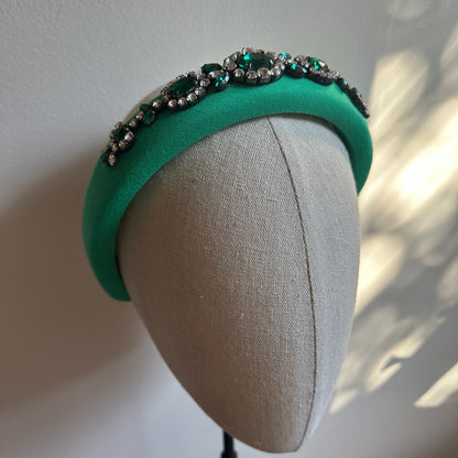 ZOYA headband - emerald