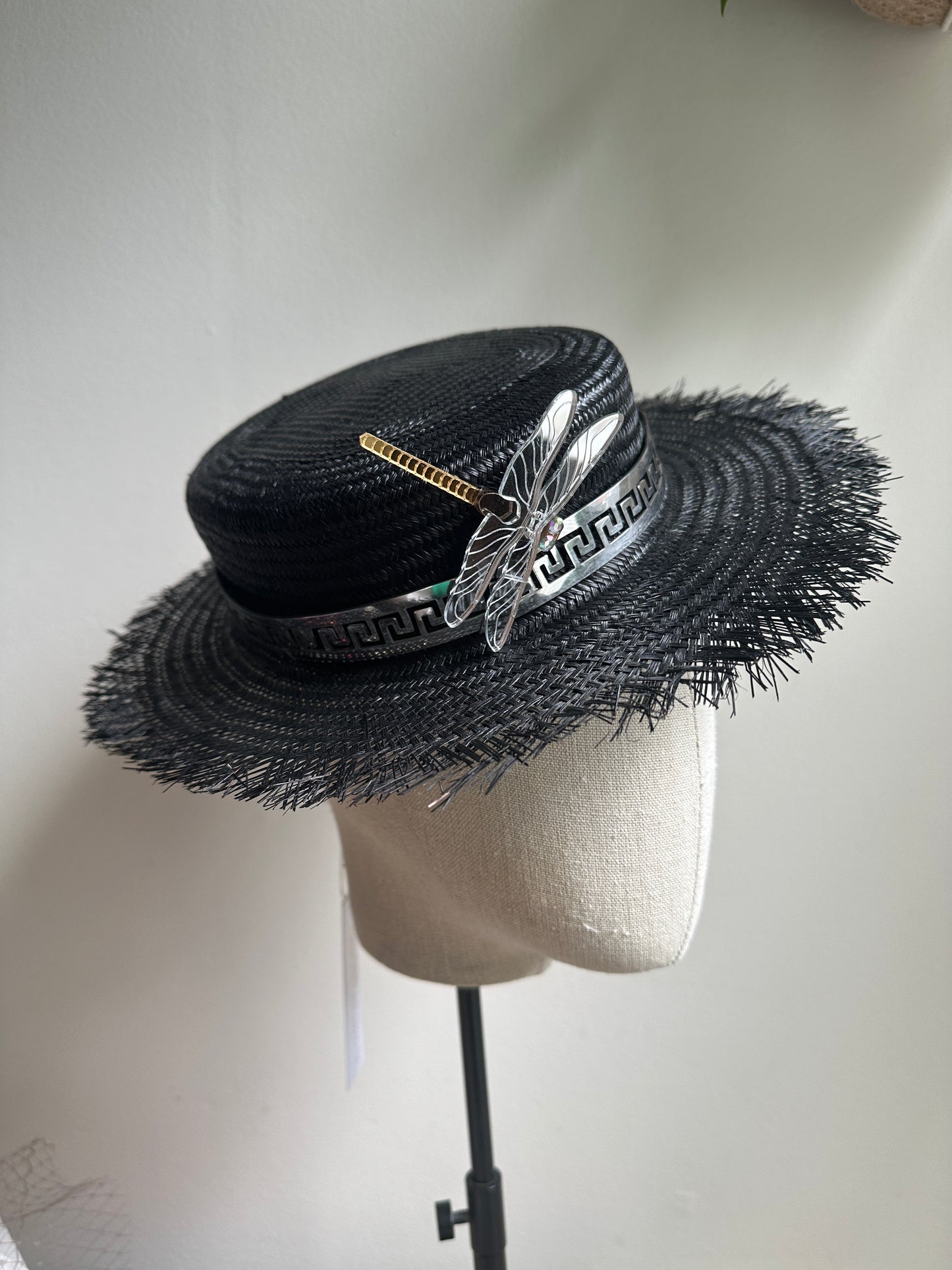 DRAGONFLY boater hat