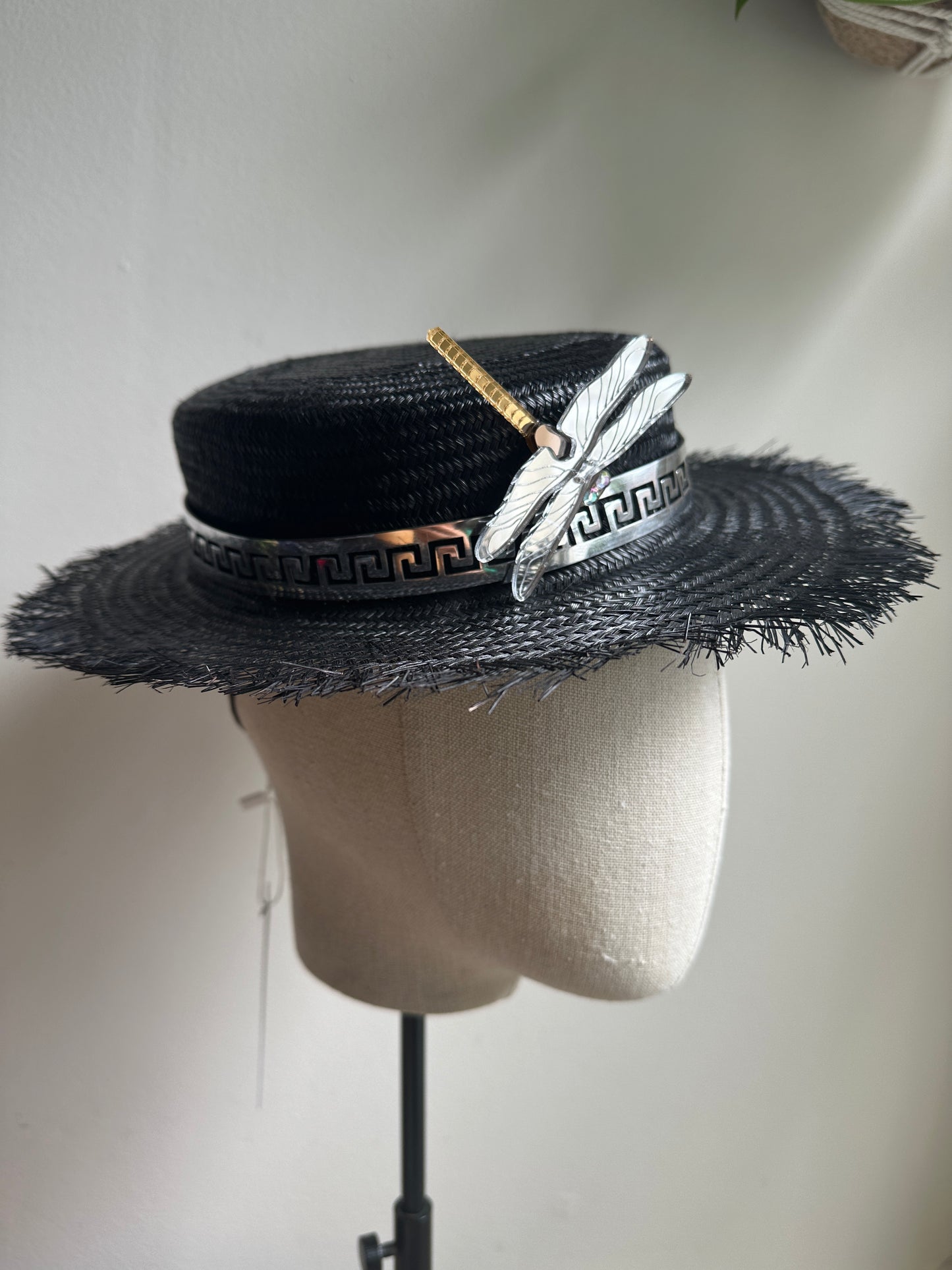 DRAGONFLY boater hat