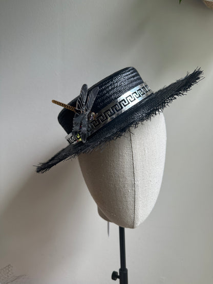 DRAGONFLY boater hat