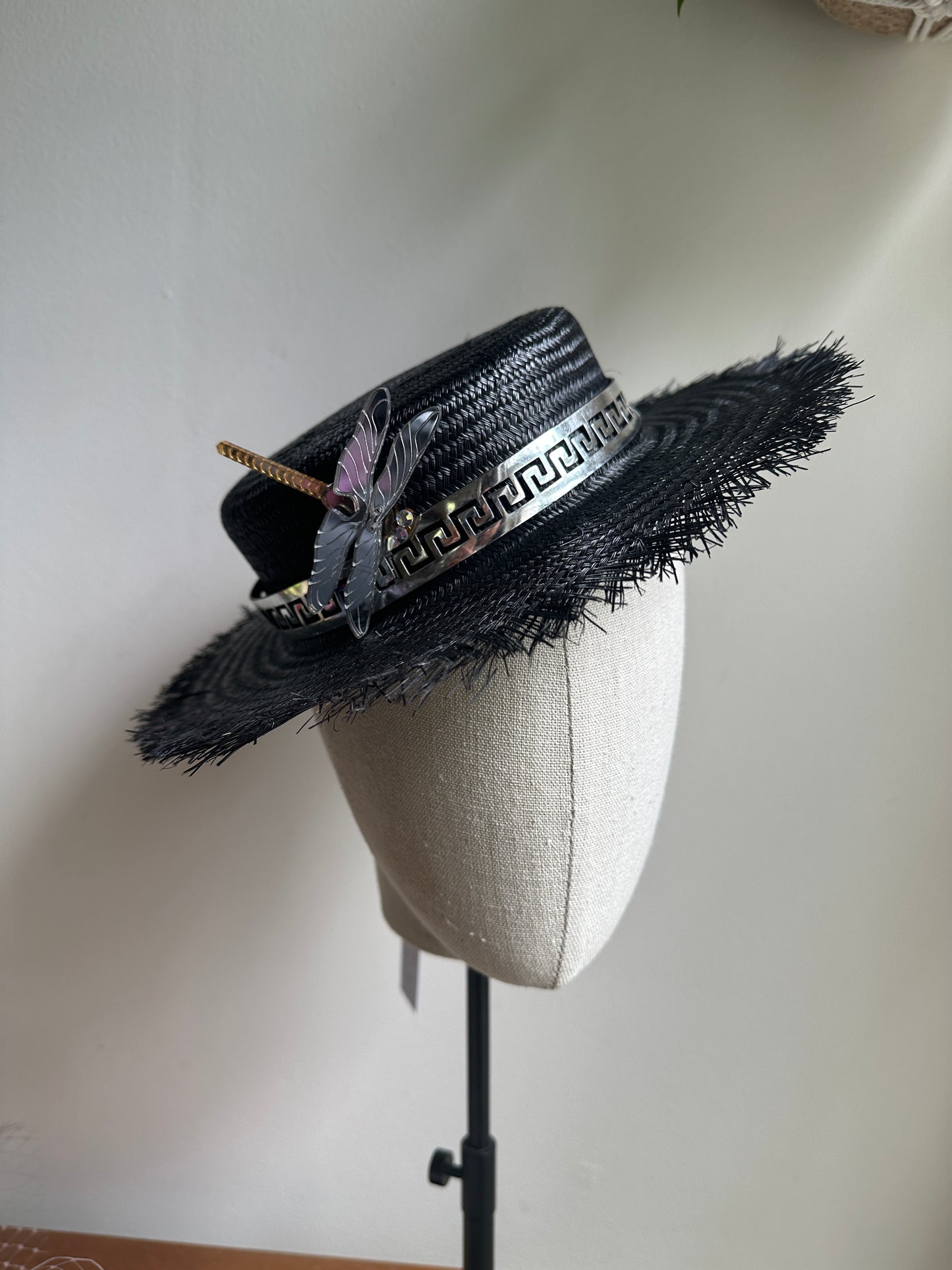 DRAGONFLY boater hat