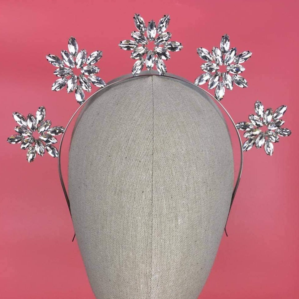 SNOWFLAKE headband - Silver