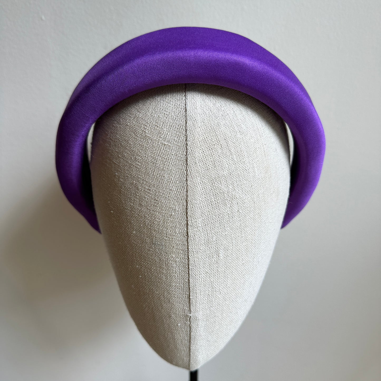 PADDED headband - dark purple