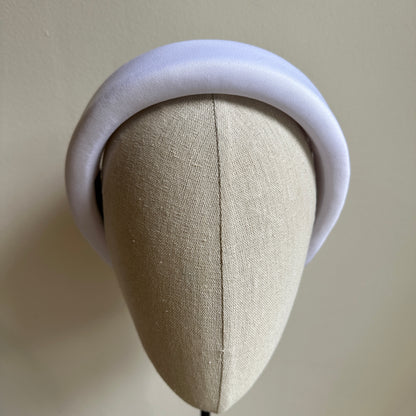 PADDED headband - white