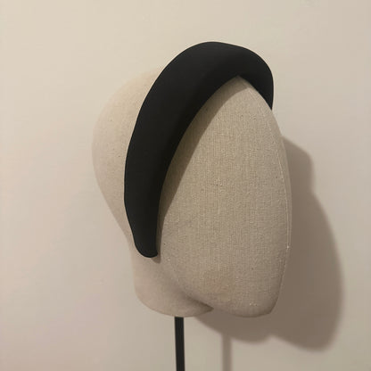 PADDED headband - black
