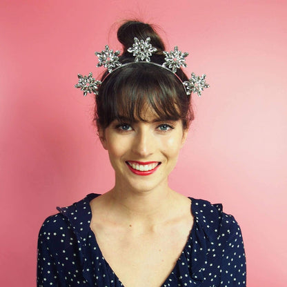 SNOWFLAKE headband - Silver