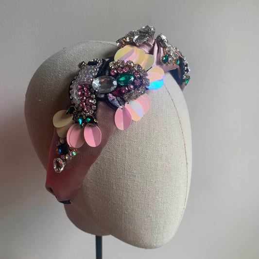 EMBELLISH headband - pink