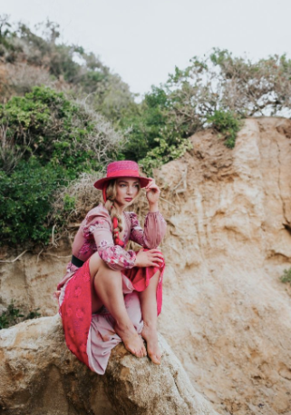MIL hat - pink