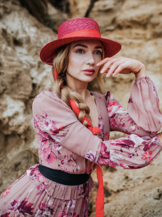 MIL hat - pink
