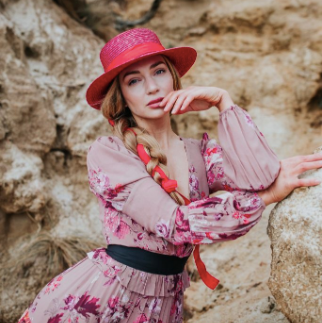 MIL hat - pink
